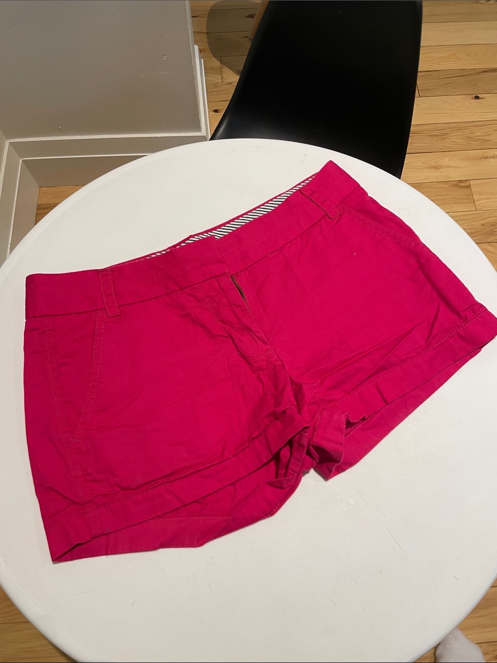 J. Crew Bright Hot Pink Cotton low rise Shorts
